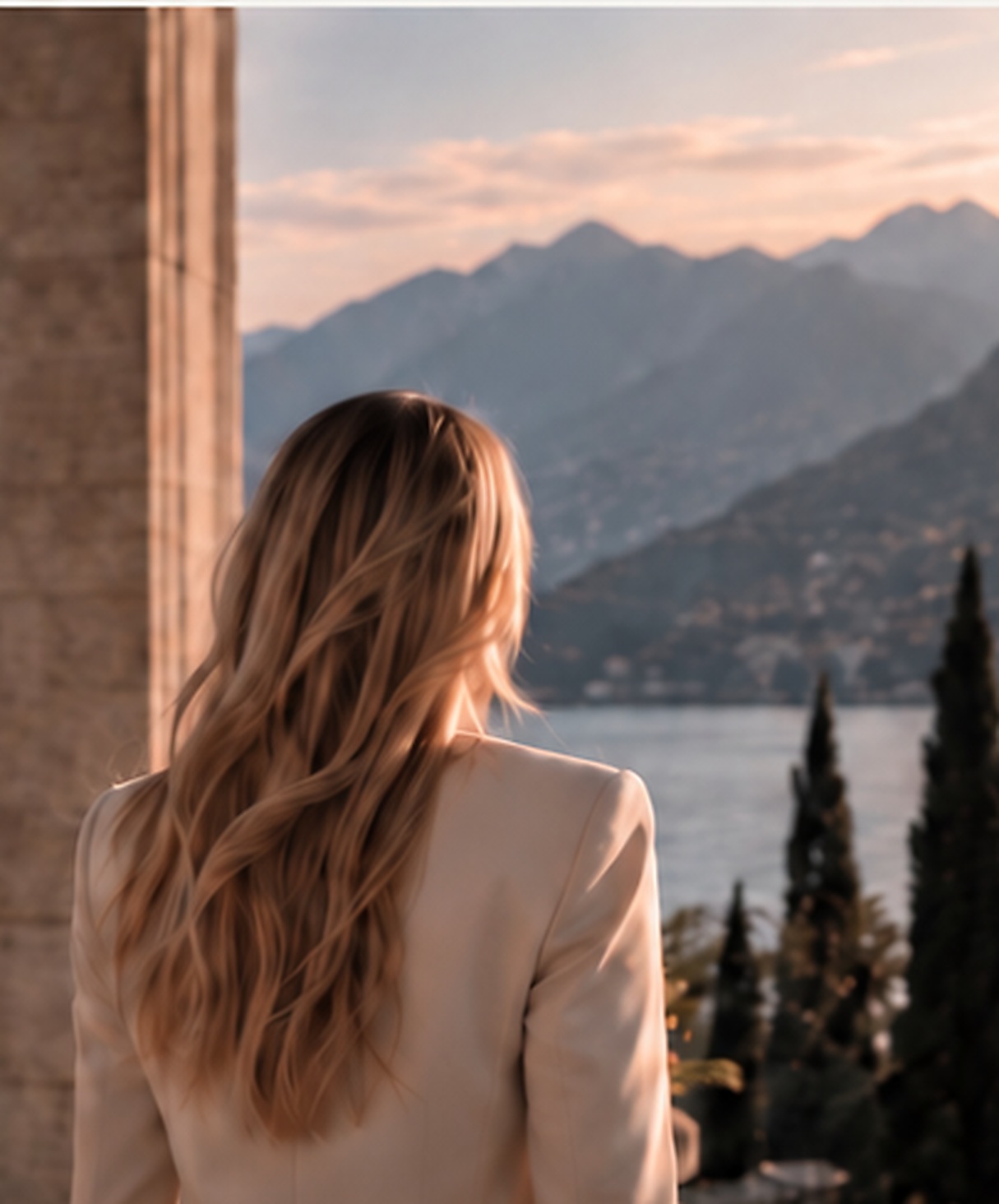 A quiet lakeside view